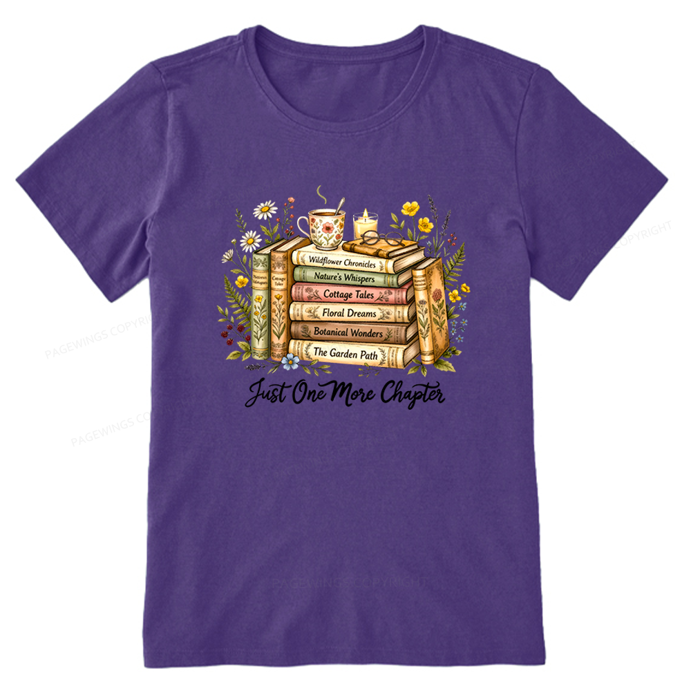 Pagewings Just One More Chapter Unisex Classic T-shirt
