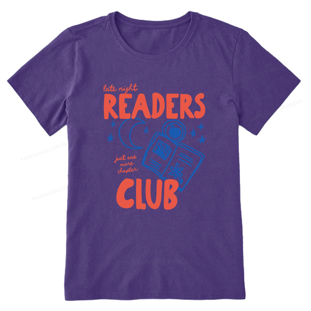 Pagewings Late Night Readers Club Unisex Classic T-shirt