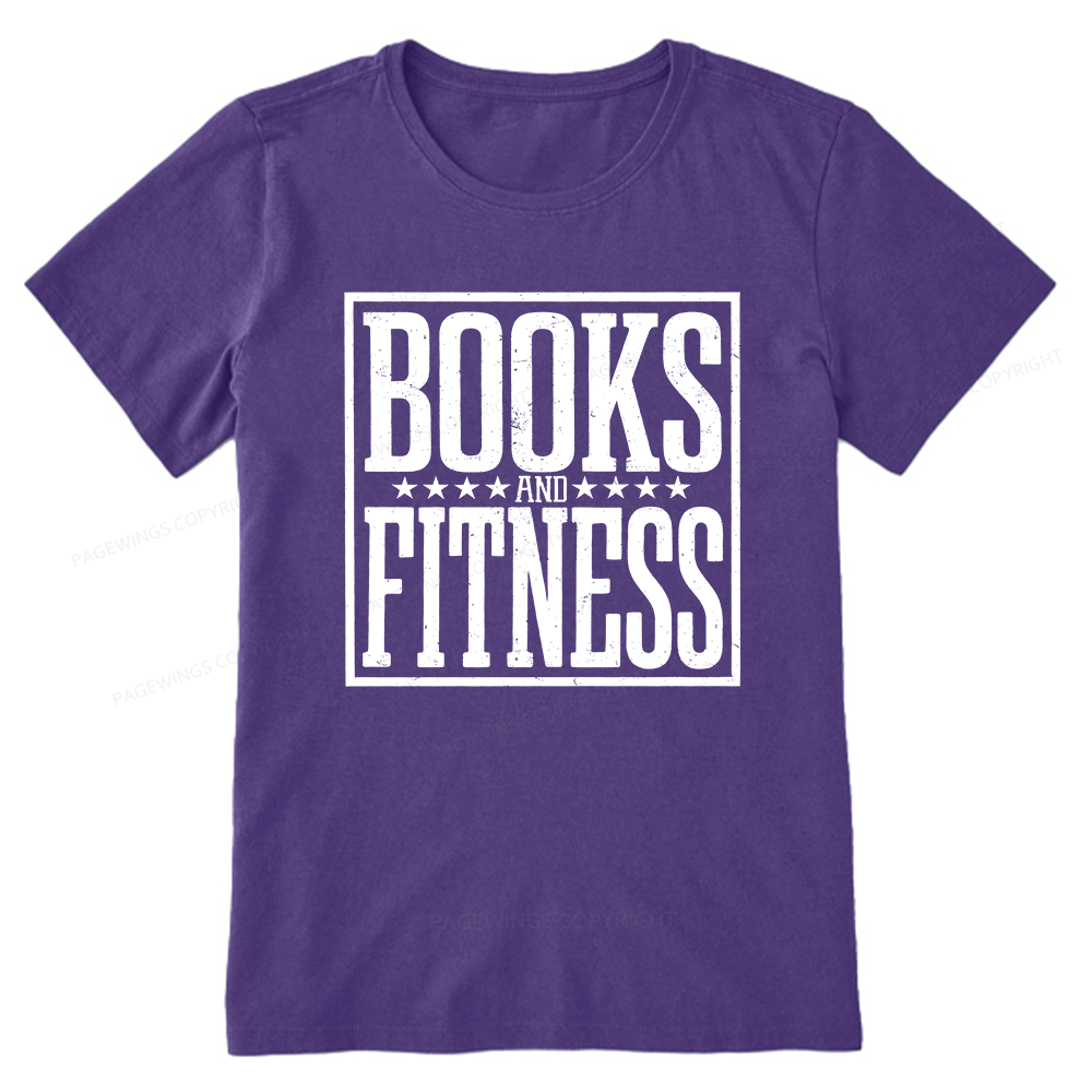 Pagewings Books And Fitness Unisex Classic T-shirt