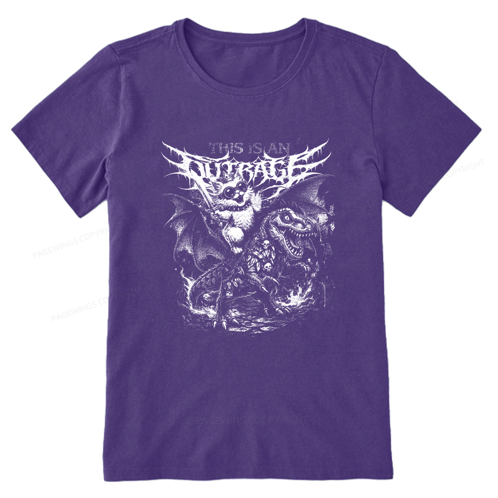 Pagewings This Is An Outrage Unisex Classic T-shirt