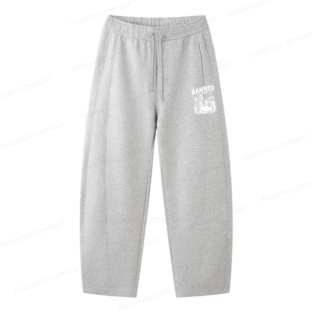 Pagewings Banned Books Tour Unisex Barrel Sweatpants