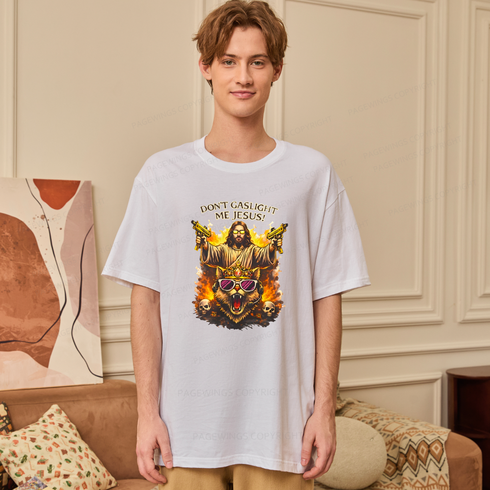 Pagewings Don't Gaslight Me Unisex Classic T-shirt