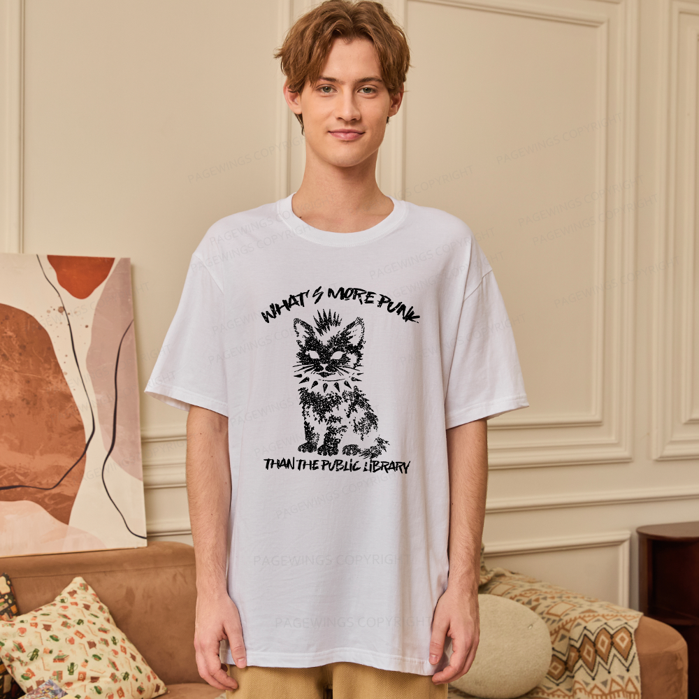 Pagewings What's More Punk Than The Public Library Unisex Classic T-shirt