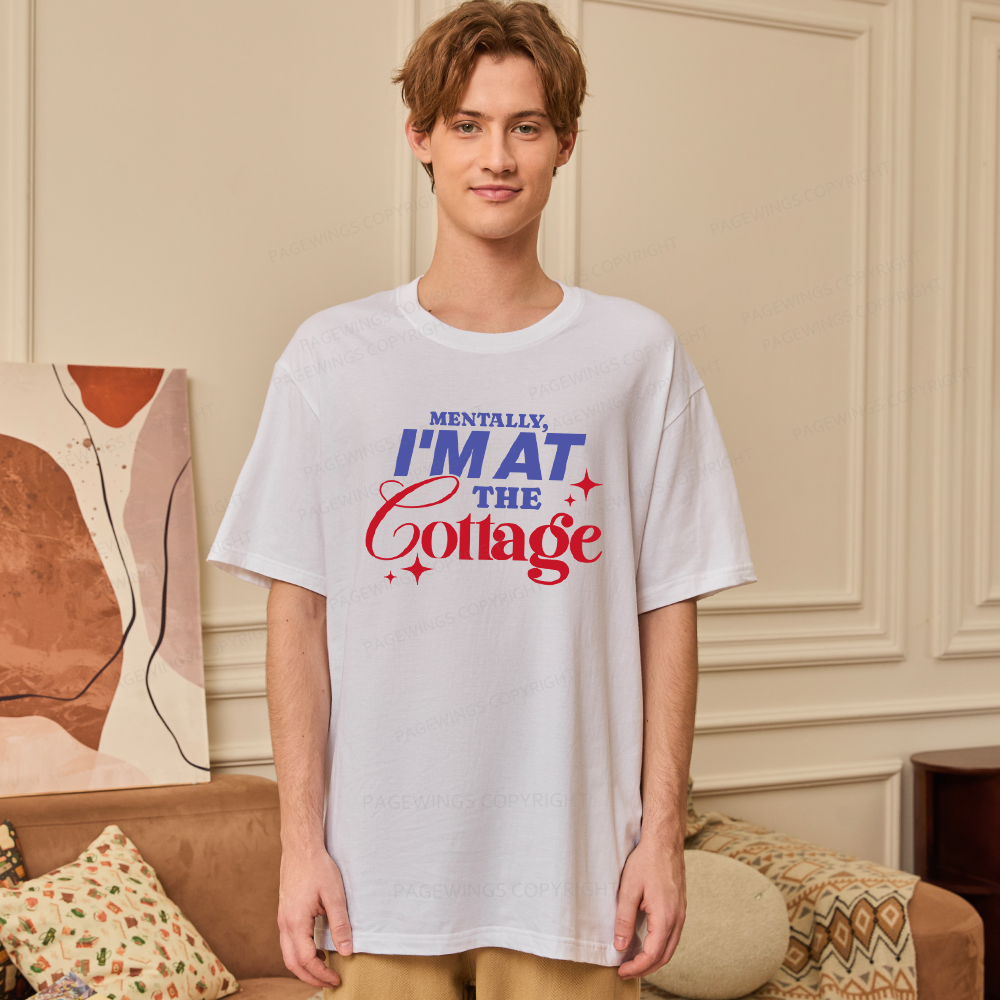 Pagewings I'm at the Cottage Unisex Classic T-shirt