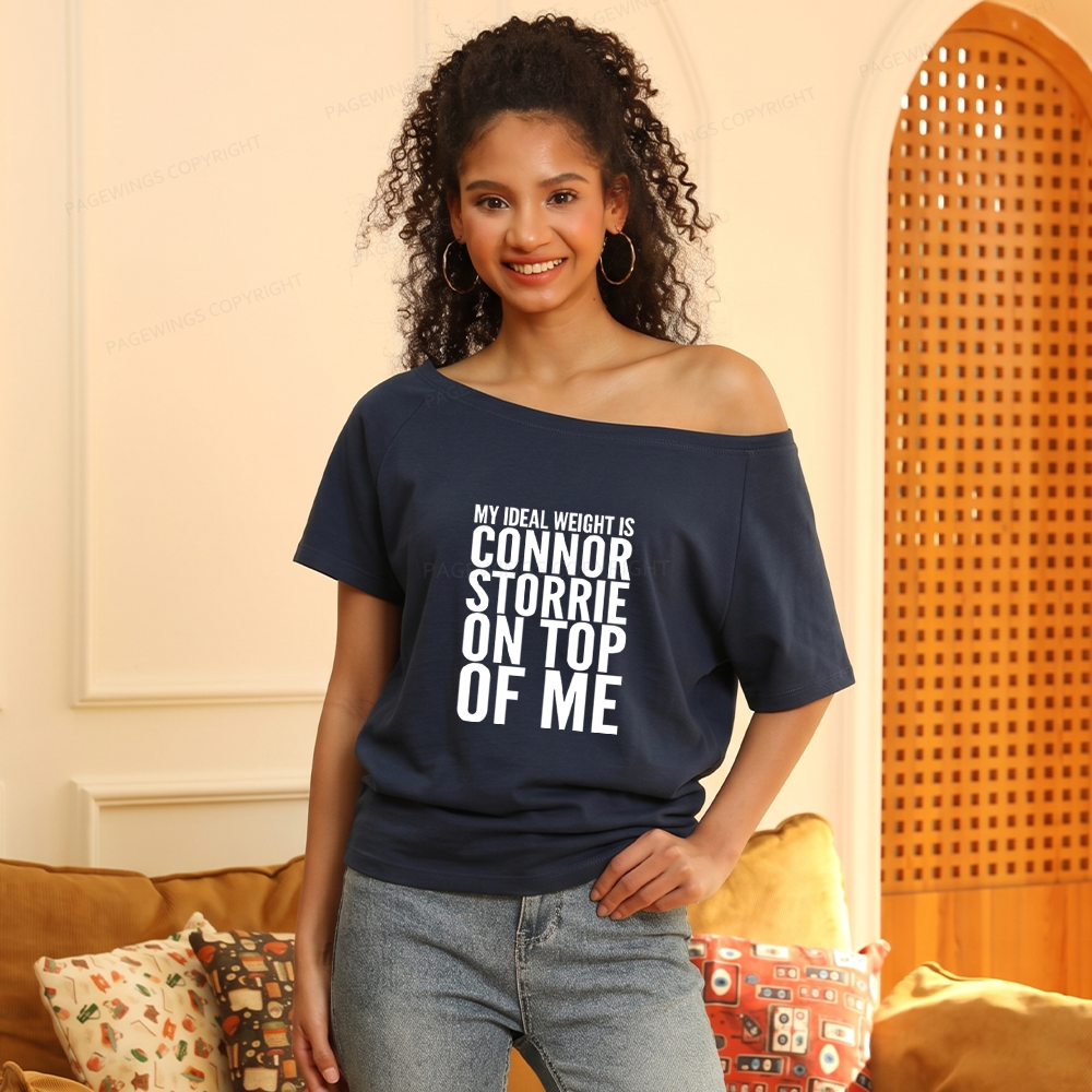 Pagewings Romance Lover Women Off Shoulder T-shirts