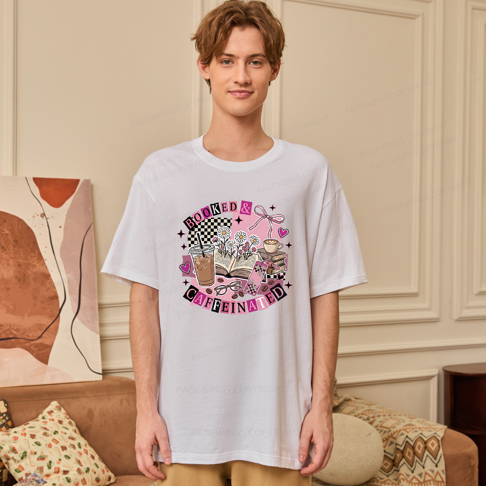 Pagewings Bookish Coffee Lover Unisex Classic T-shirt