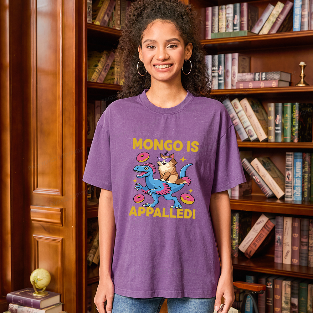 Pagewings Sci Fi Bookish Unisex Washed T-shirt