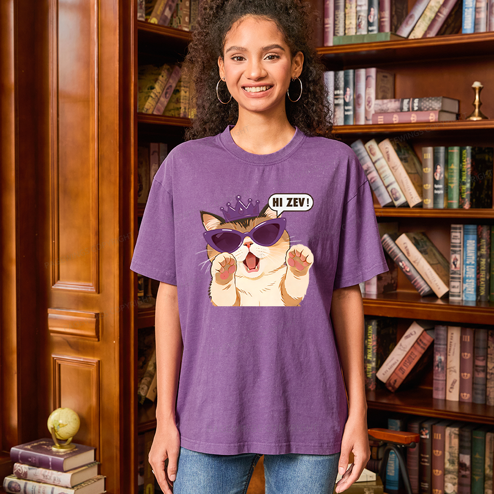 Pagewings Sci-Fi Book Lover Unisex Washed T-shirt