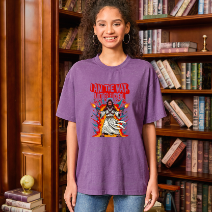 Pagewings I Am The Way Unisex Washed T-shirt