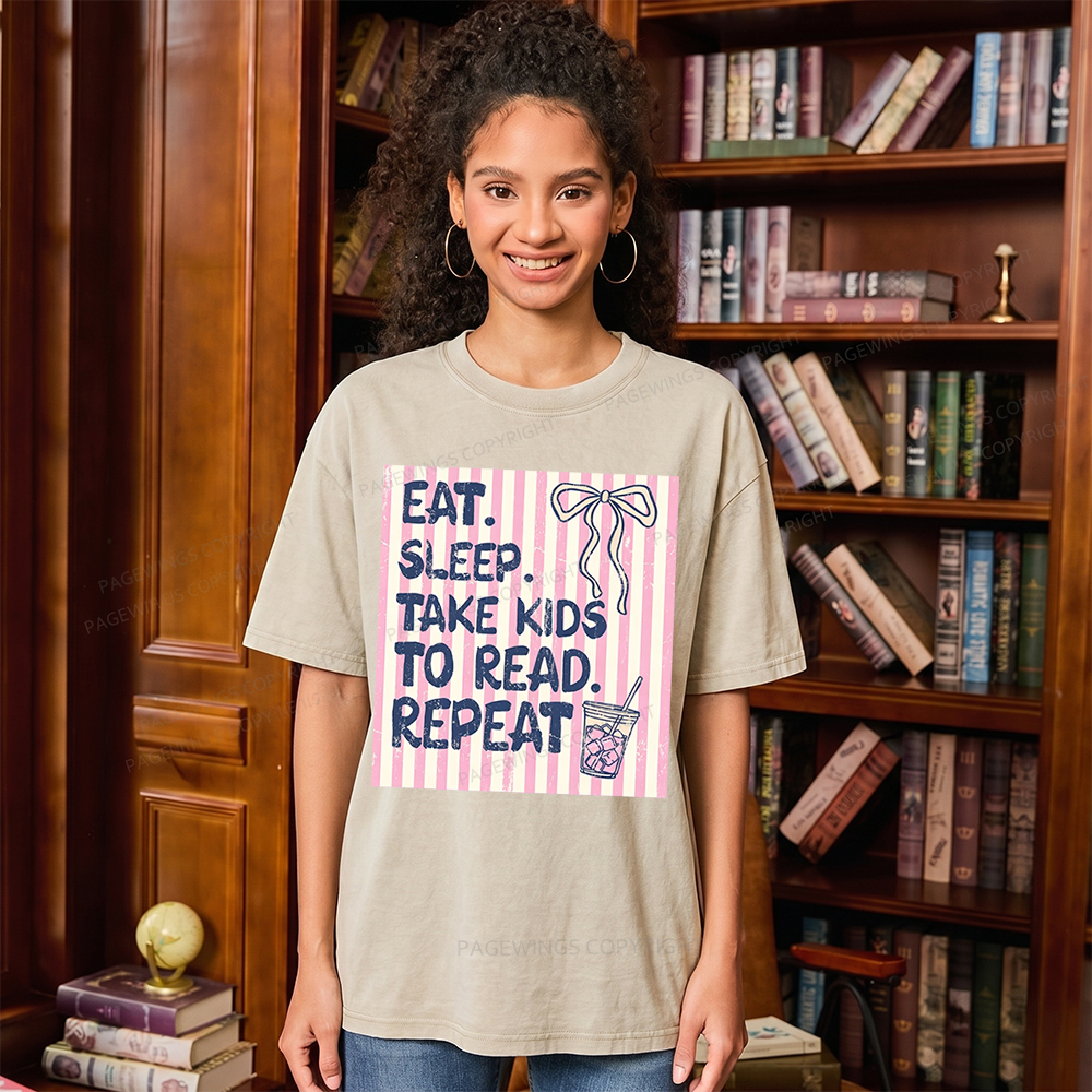 Pagewings Book Lover Unisex Washed T-shirt
