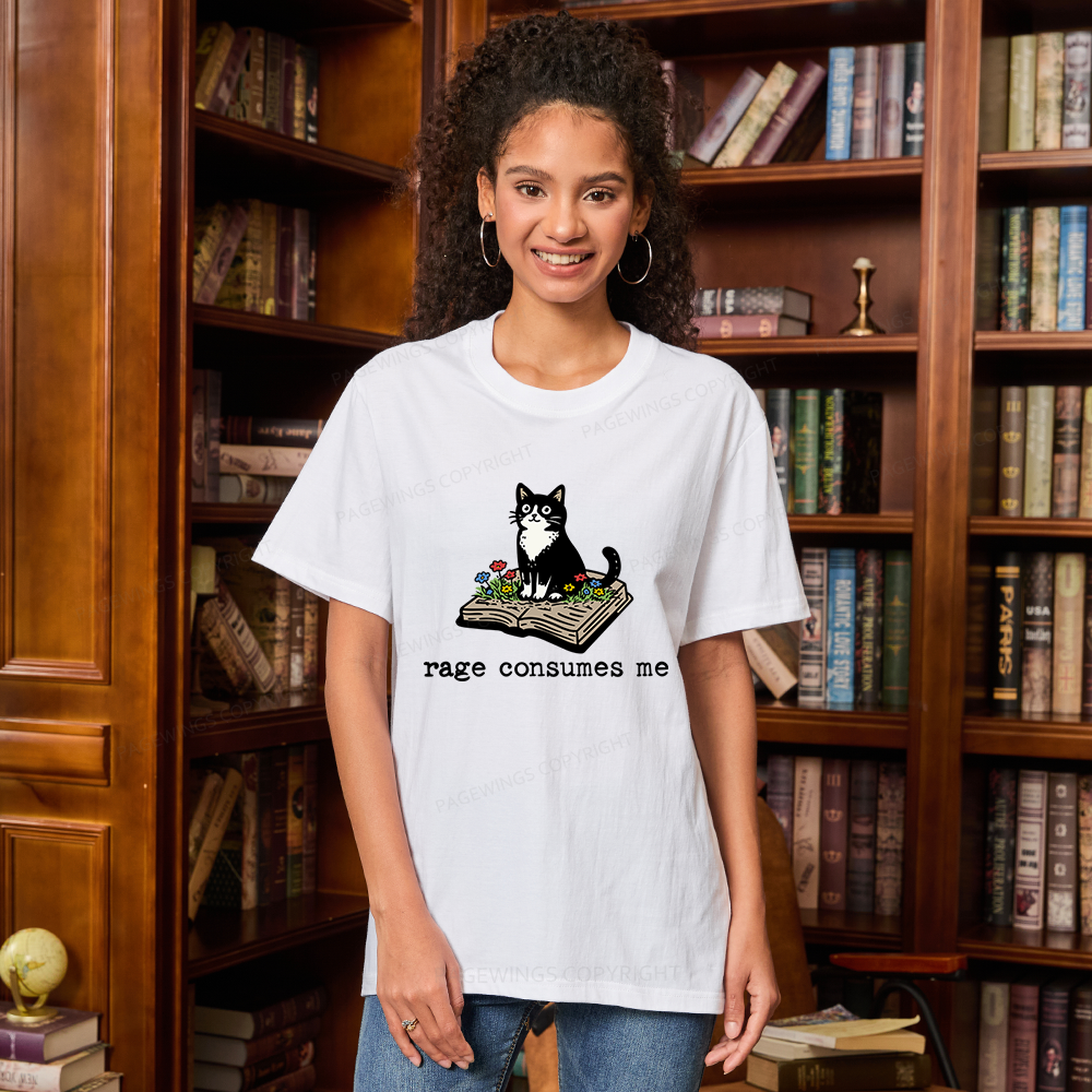Pagewings Rage Consumes Me Unisex Classic T-shirt