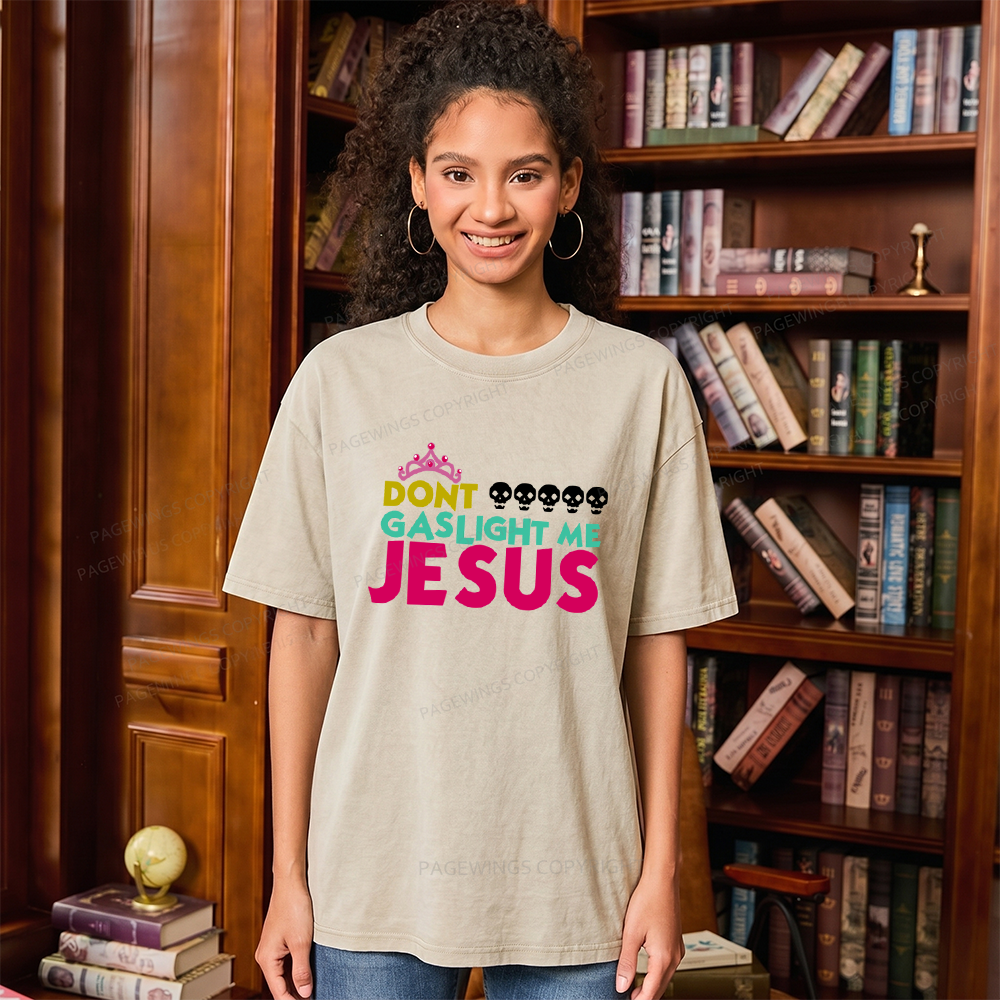 Pagewings Sci-Fi Bookish Unisex Washed T-shirt