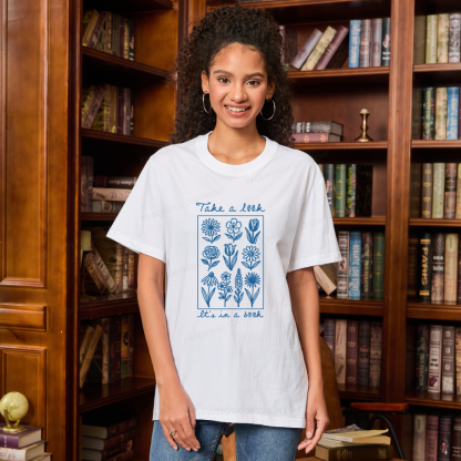 Pagewings Take A Look It’s In A Book Unisex Classic T-shirt
