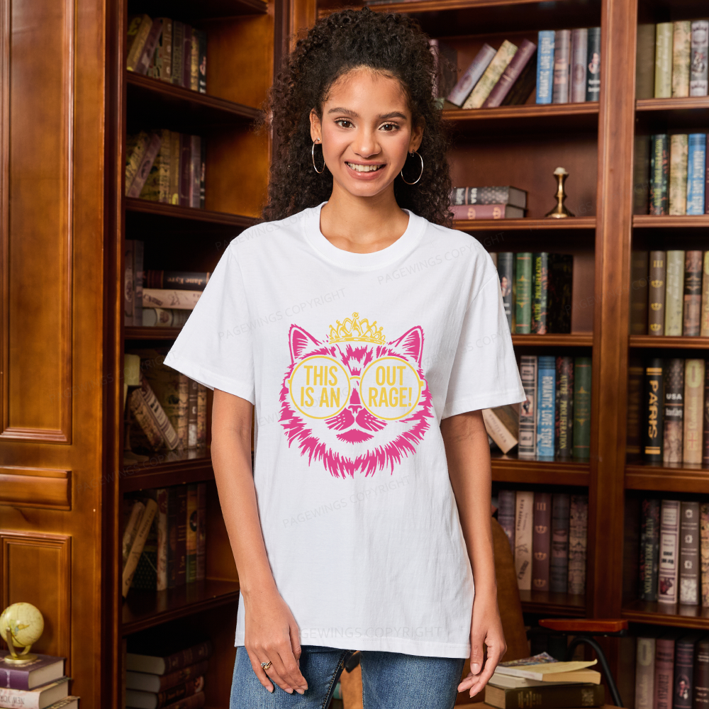 Pagewings This is an Outrage Unisex Classic T-shirt