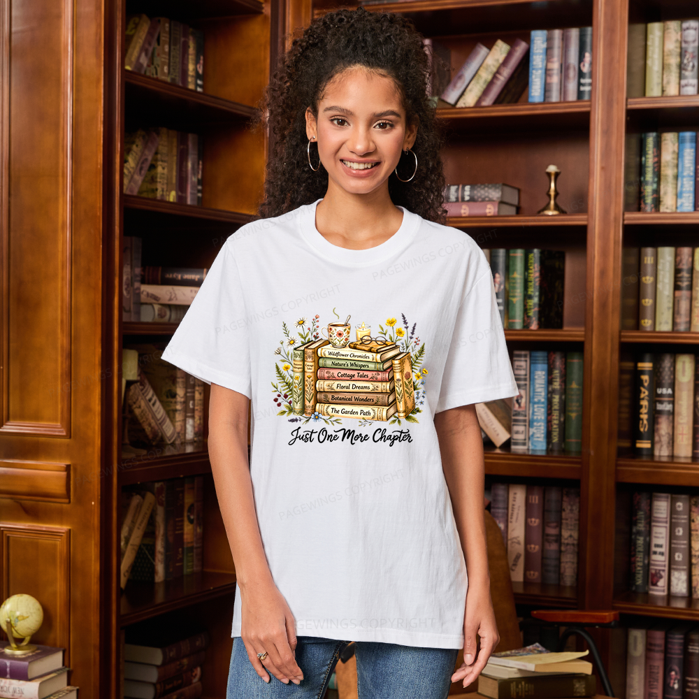 Pagewings Just One More Chapter Unisex Classic T-shirt