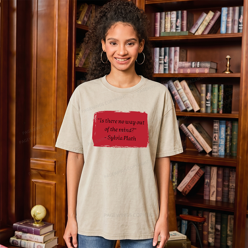 Pagewings Poetry Lovers Unisex Washed T-shirt