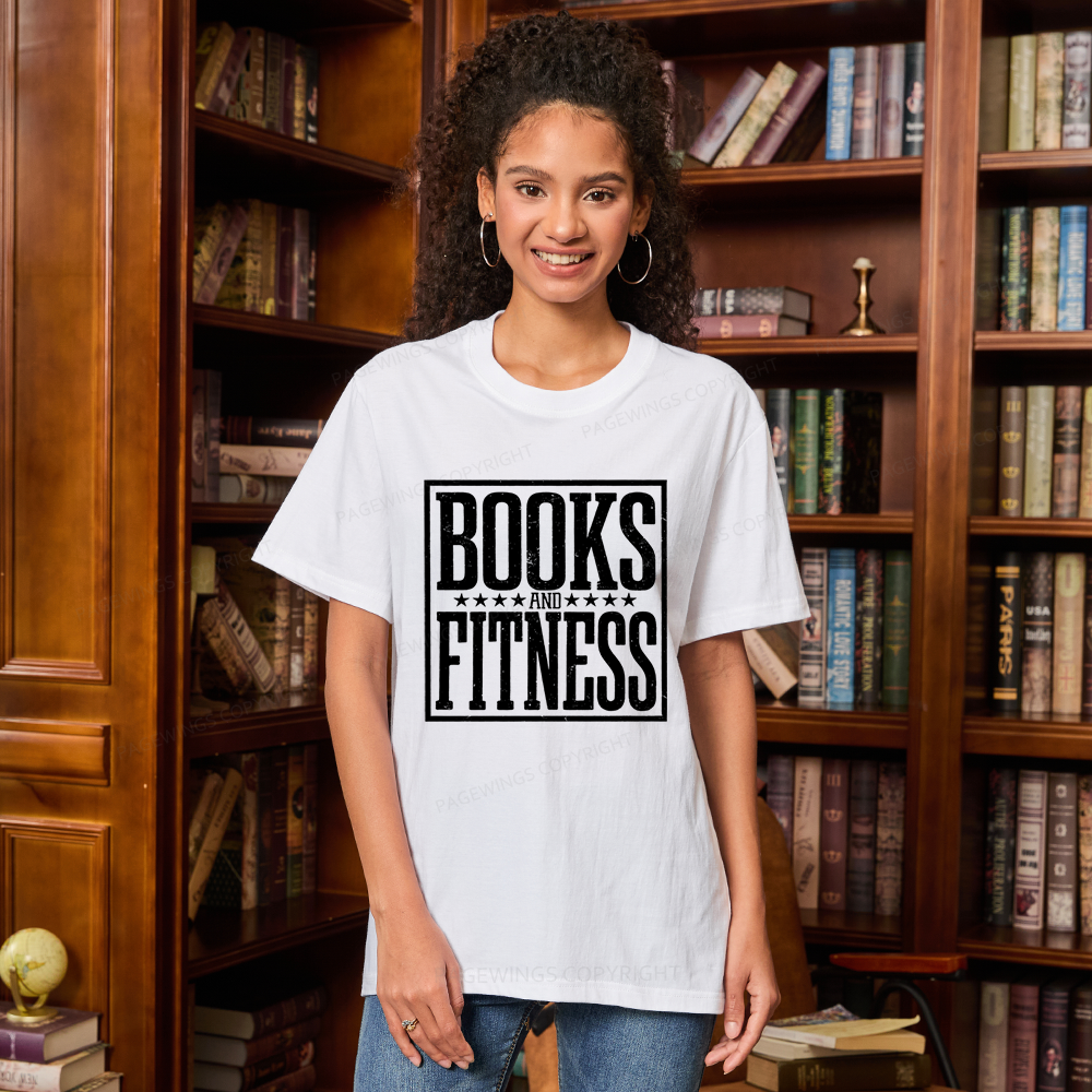 Pagewings Books And Fitness Unisex Classic T-shirt