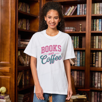 Pagewings Books And Coffee Unisex Classic T-shirt