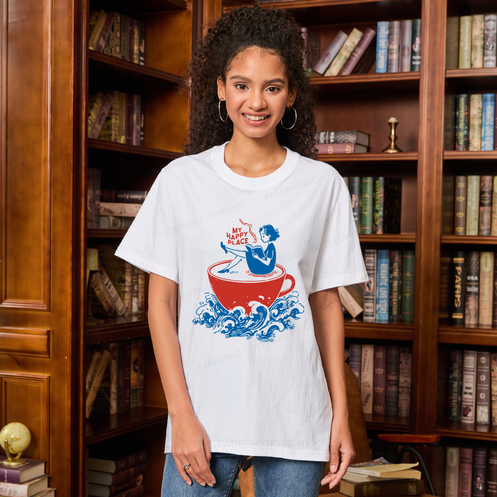 Pagewings My Happy Place Unisex Classic T-shirt