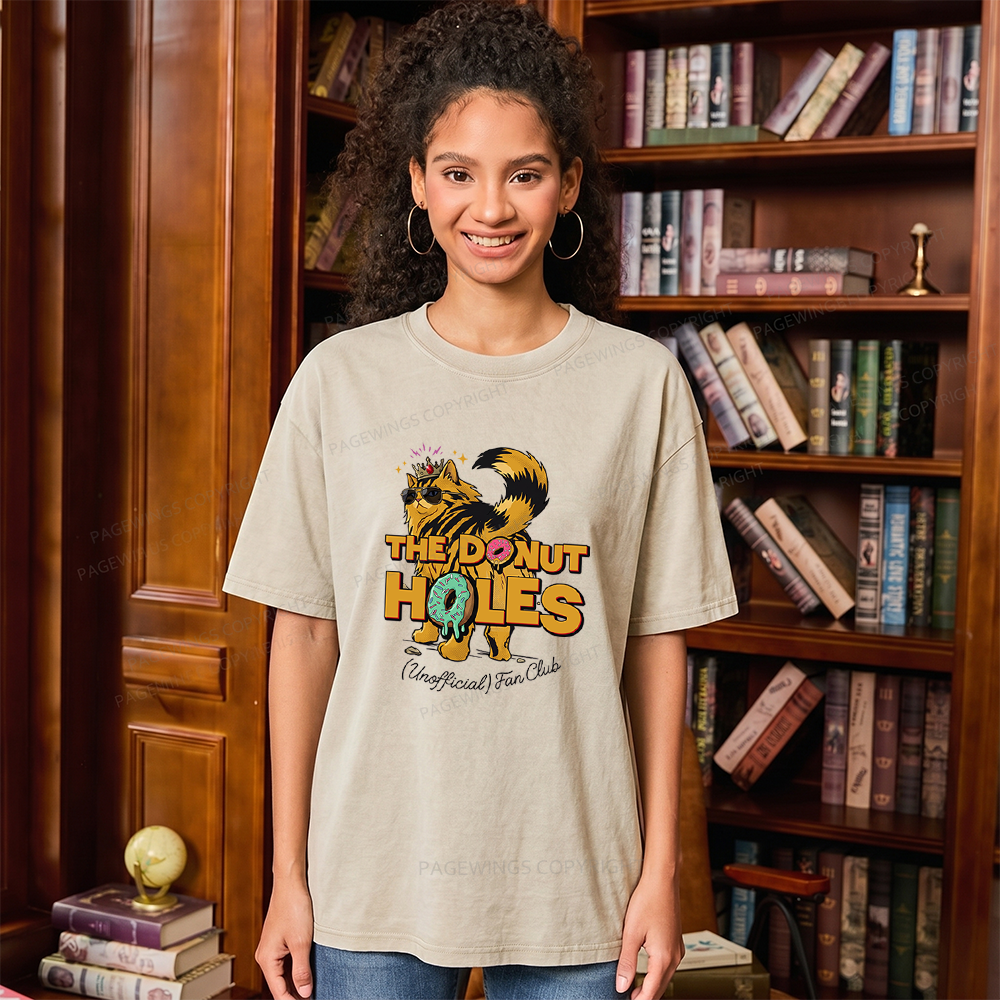 Pagewings Sci-Fi Novel Lover Unisex Washed T-shirt