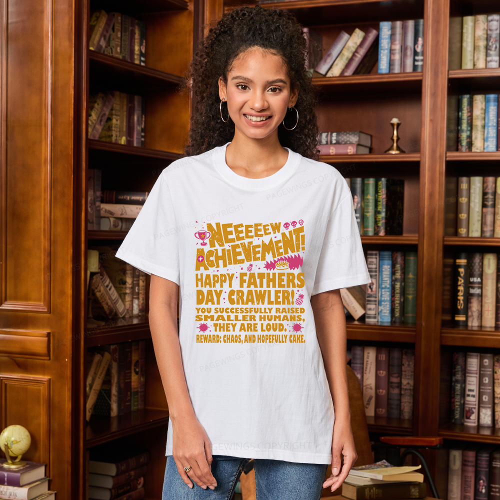 Pagewings Dad Achievement Unisex Classic T-shirt