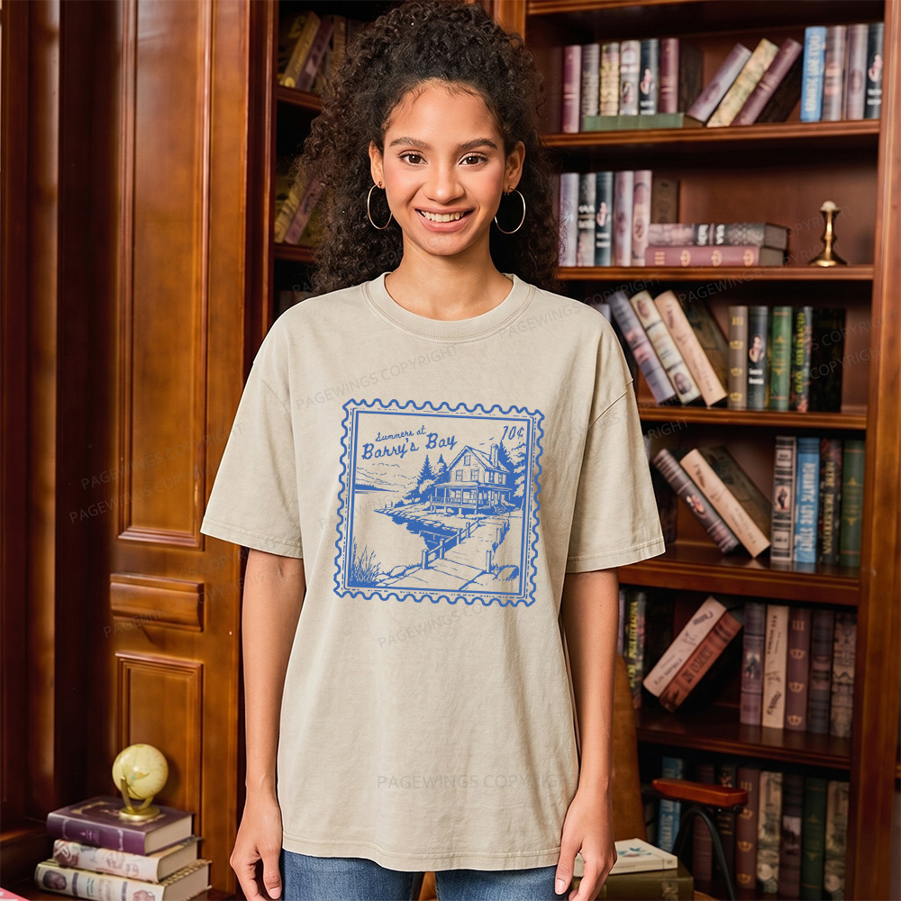 Pagewings Romance Lover Unisex Washed T-shirt