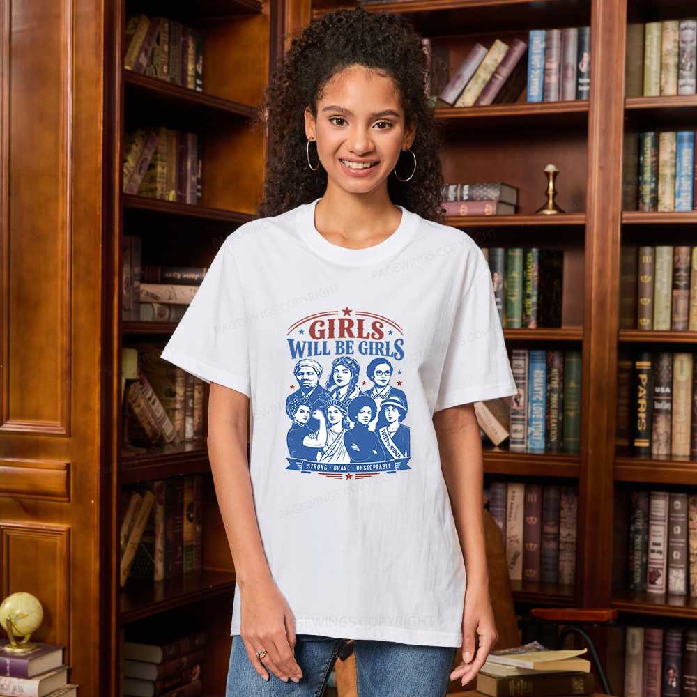 Pagewings Girls Will be Girls Unisex Classic T-shirt