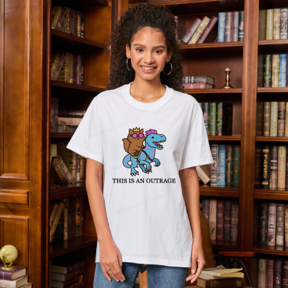 Pagewings This Is An Outrage Unisex Classic T-shirt