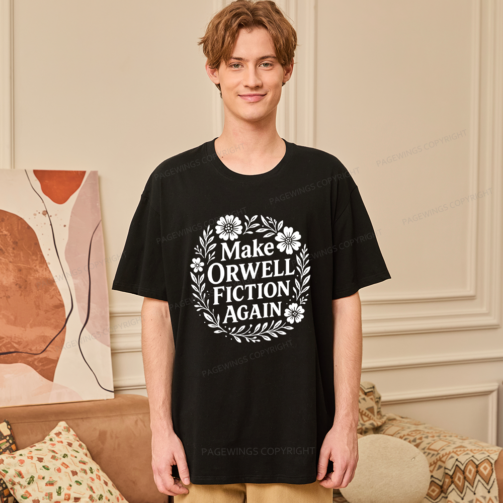 Pagewings  Make Orwell Fiction Again Unisex Classic T-shirt