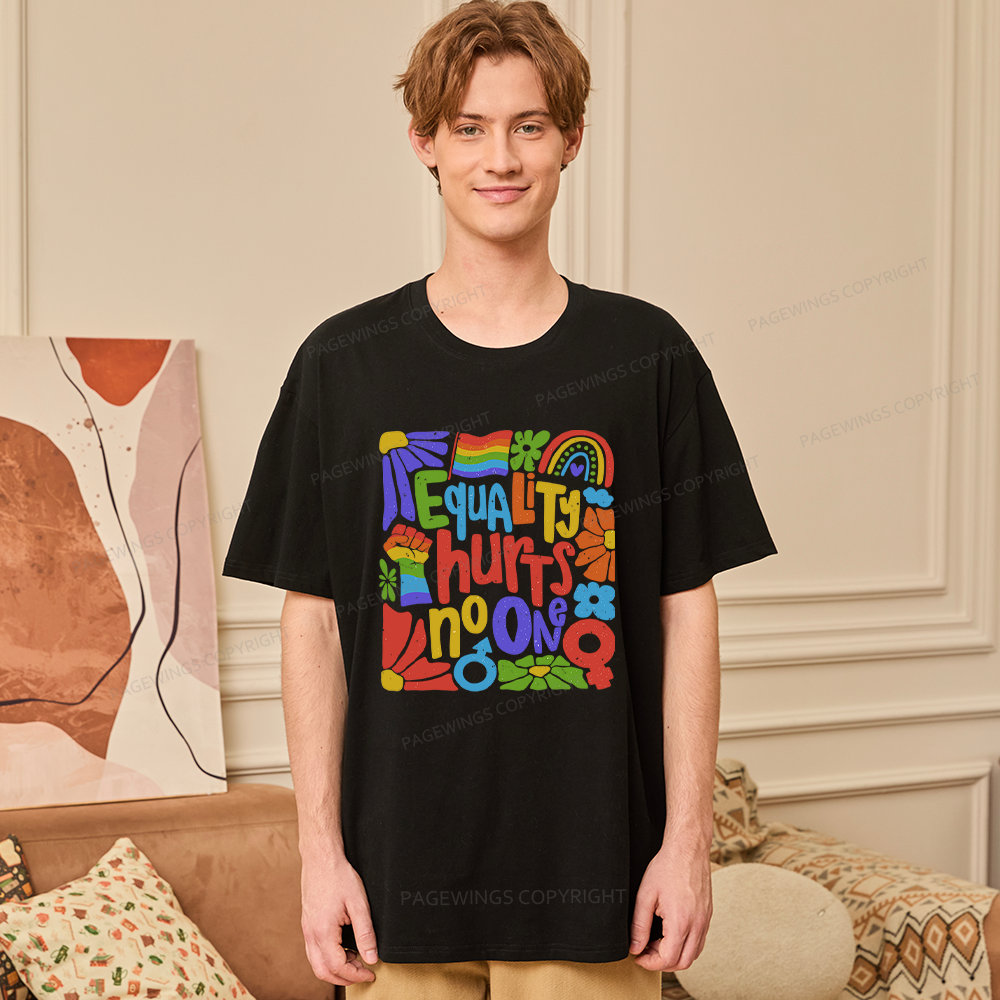 Pagewings Equality Hurts No One Unisex Classic T-shirt
