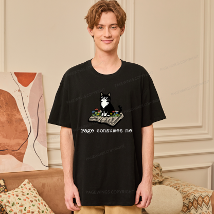 Pagewings Rage Consumes Me Unisex Classic T-shirt