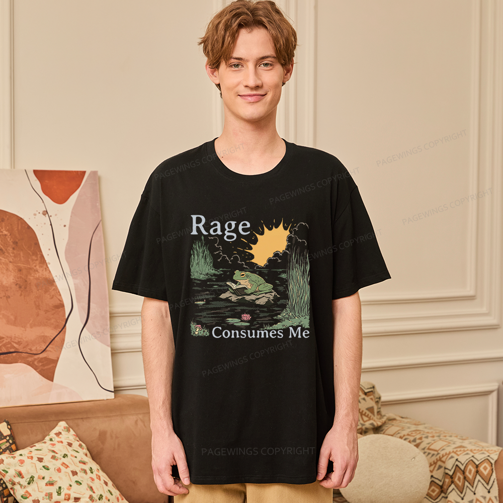 Pagewings Rage Consumes Me Unisex Classic T-shirt