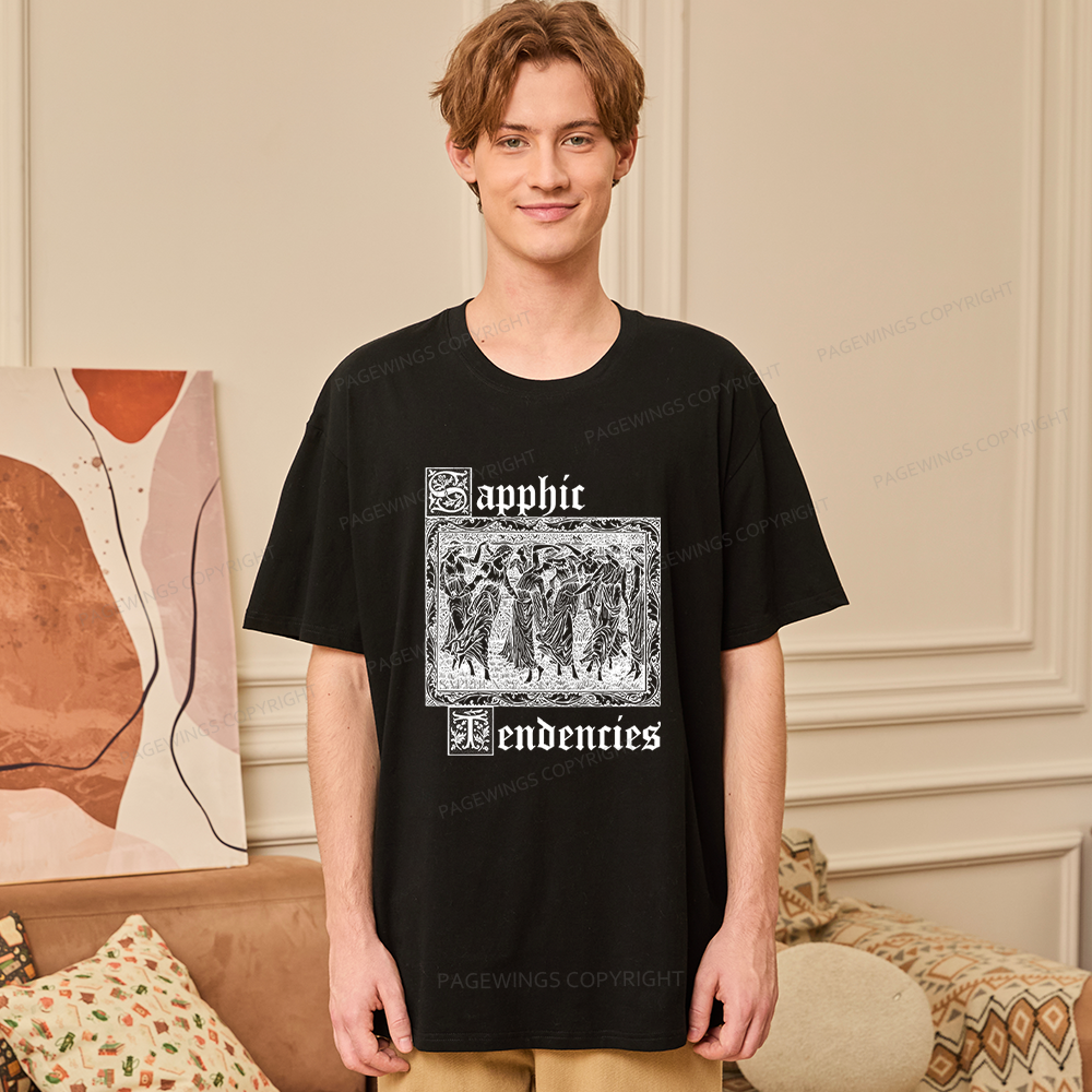 Pagewings Sapphic Tendencies Unisex Classic T-shirt