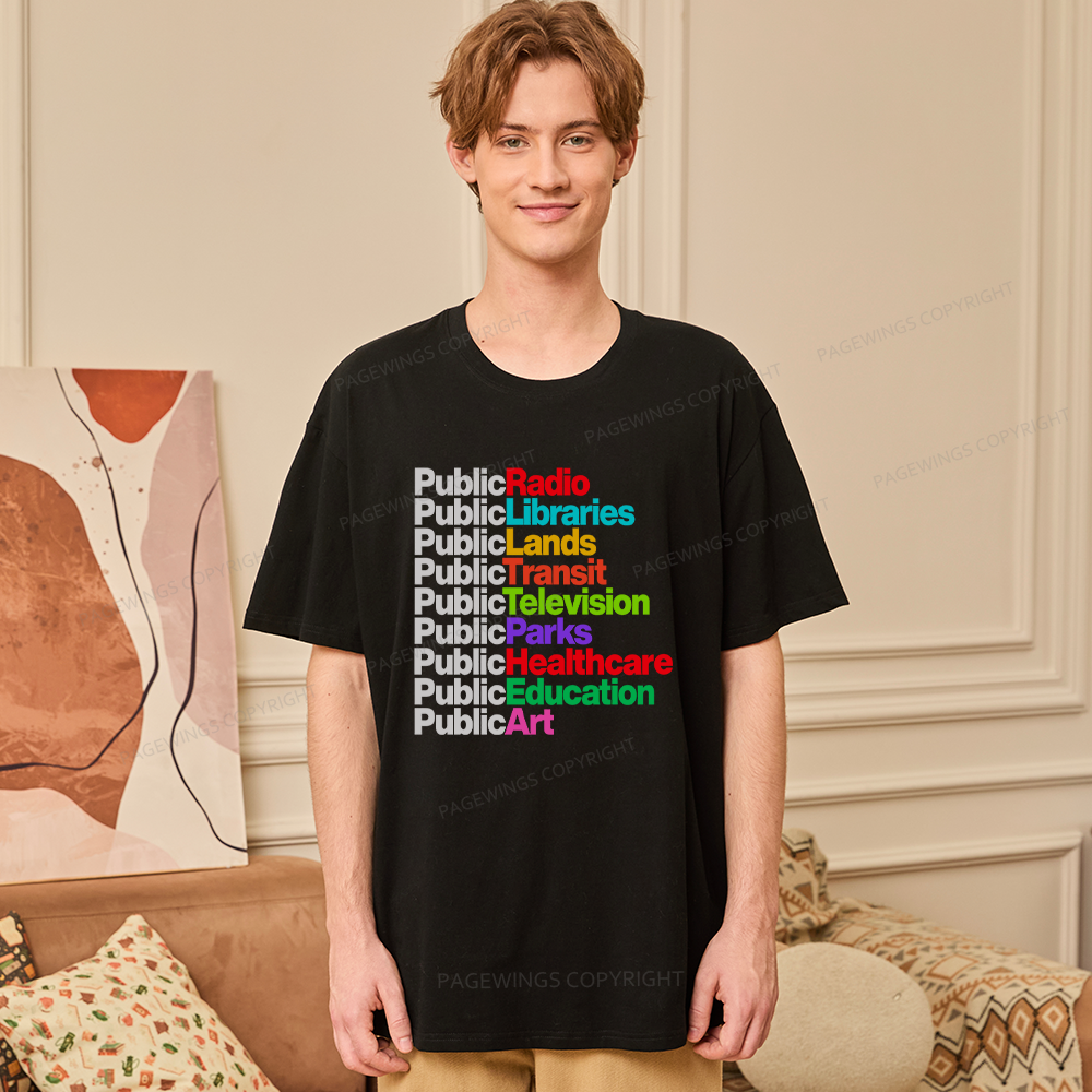Pagewings Personalized Public Libraries Unisex Classic T-shirt