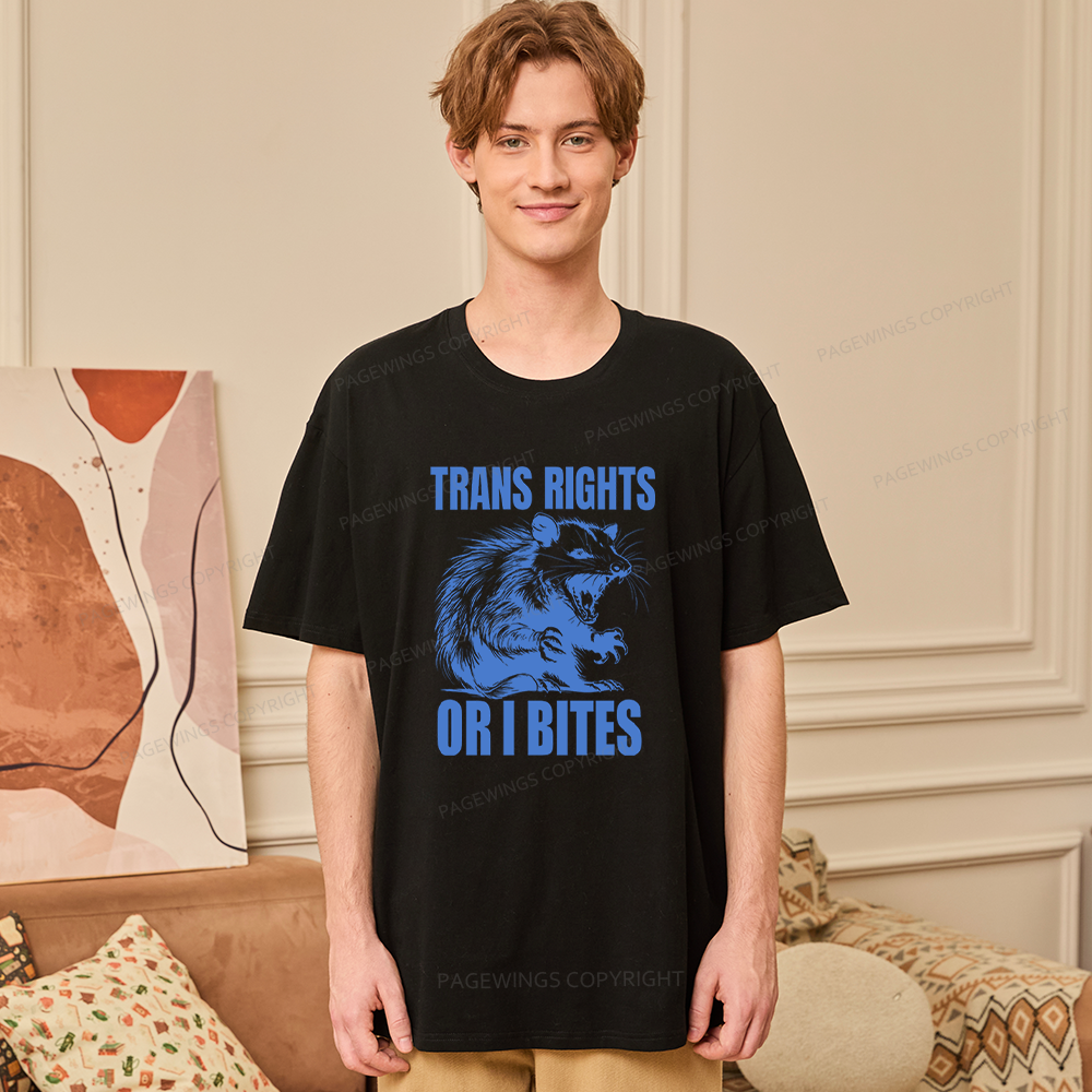 Pagewings Trans Rights Unisex Classic T-shirt