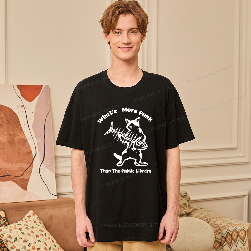 Pagewings What's More Punk Than The Public Library Unisex Classic T-shirt