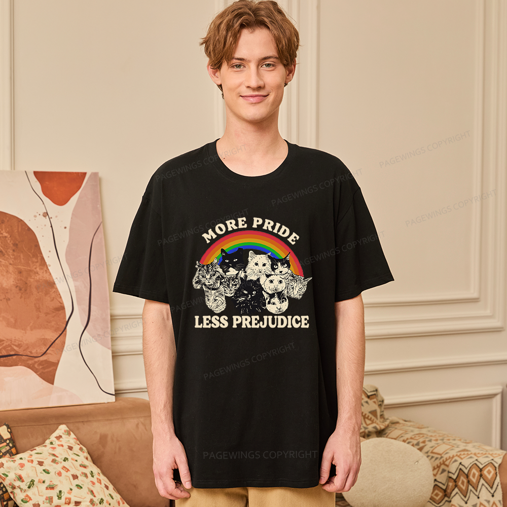 Pagewings More Pride Less Prejudice Unisex Classic T-shirt