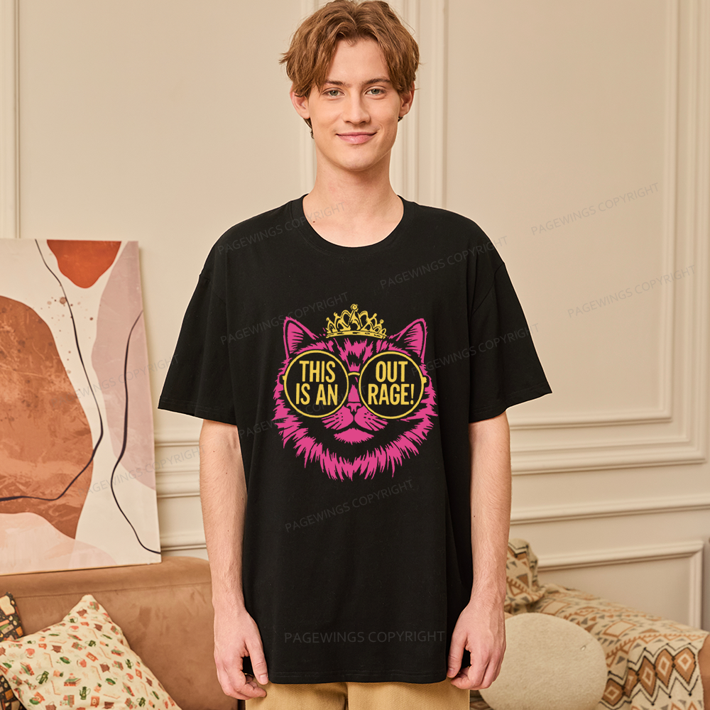 Pagewings This is an Outrage Unisex Classic T-shirt