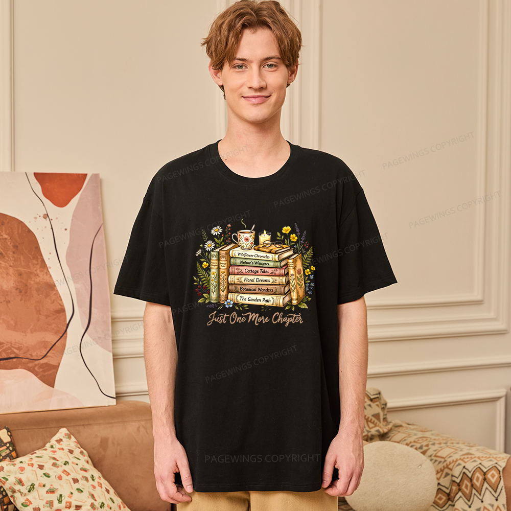 Pagewings Just One More Chapter Unisex Classic T-shirt