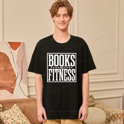 Pagewings Books And Fitness Unisex Classic T-shirt