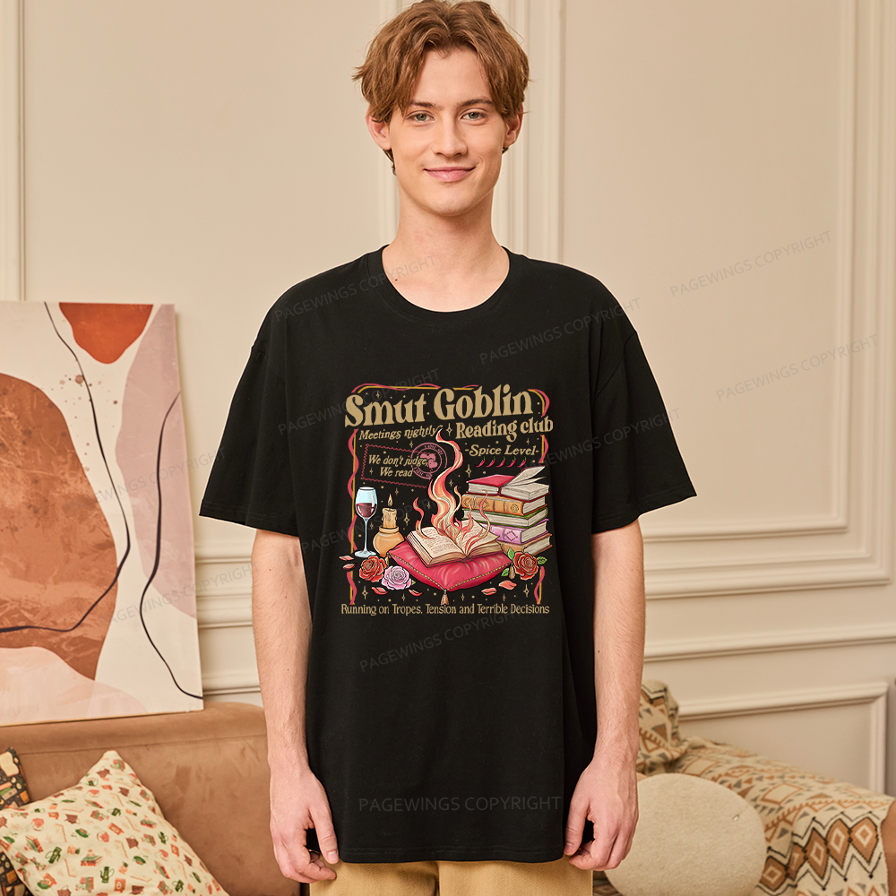 Pagewings Smut Goblin Dark Romance Unisex Classic T-shirt