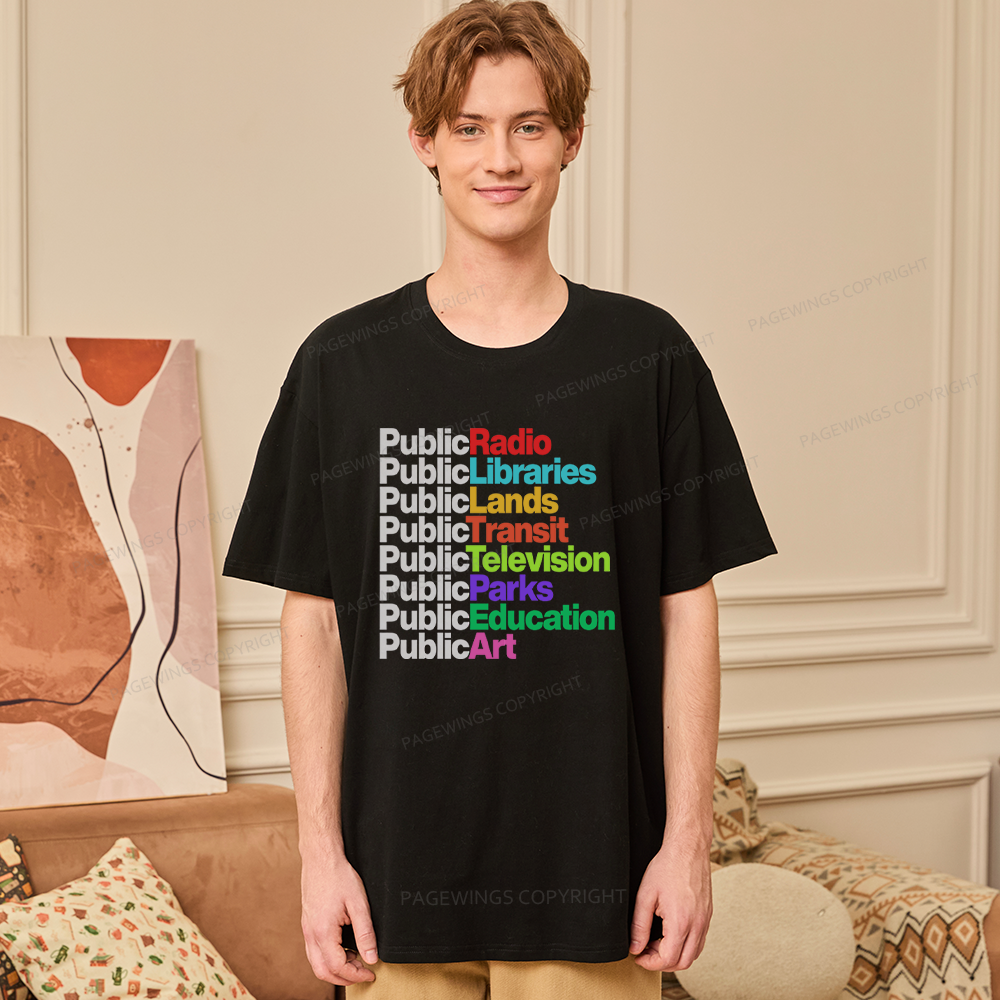 Pagewings Public Libraries Unisex Classic T-shirt
