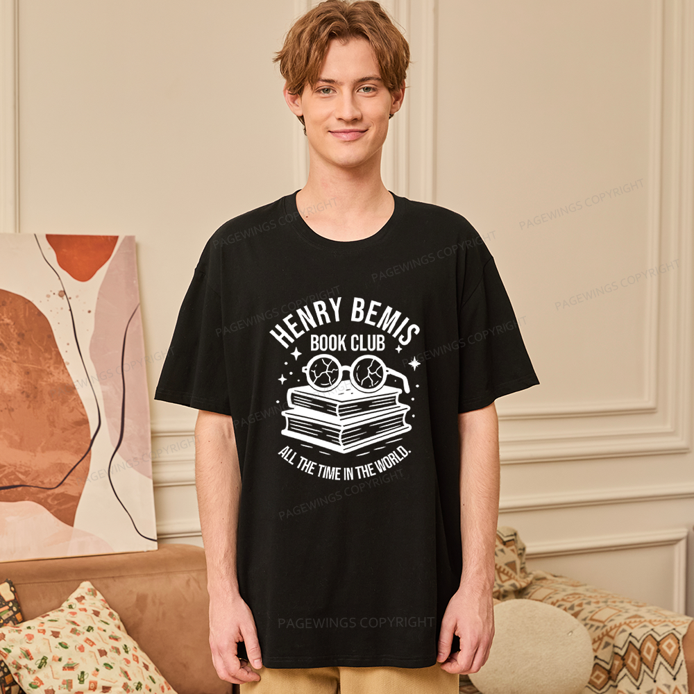 Pagewings Henry Bemis Book Club Unisex Classic T-shirt