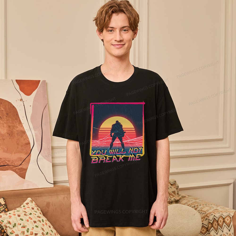 Pagewings You Will Not Break Me Unisex Classic T-shirt