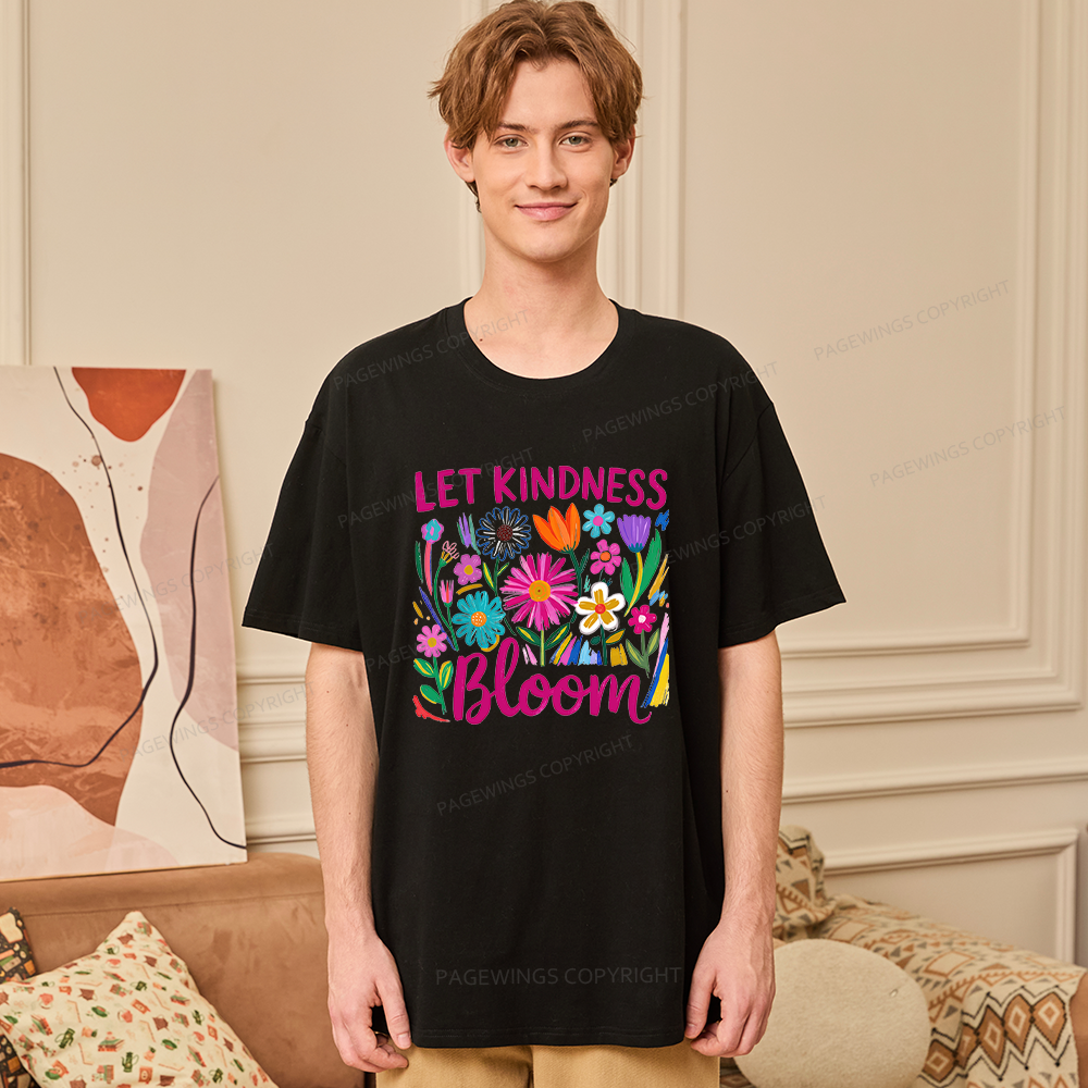 Pagewings Let Kindness Bloom Unisex Classic T-shirt