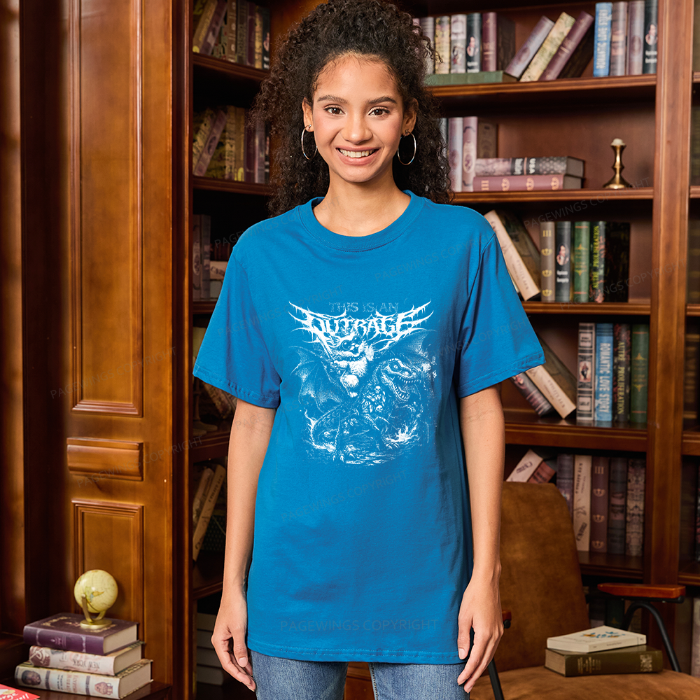 Pagewings This Is An Outrage Unisex Classic T-shirt