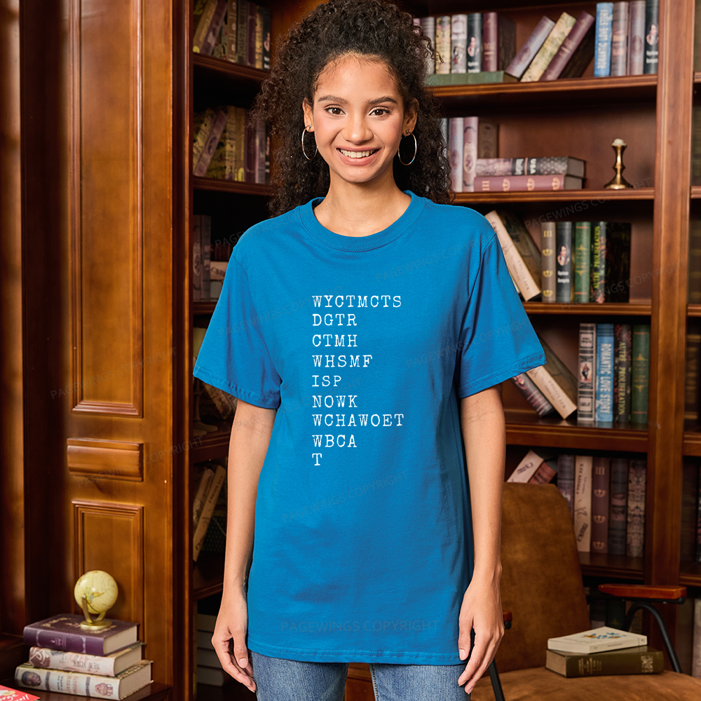 Pagewings Will You Come To My Cottage This Summer Unisex Classic T-shirt