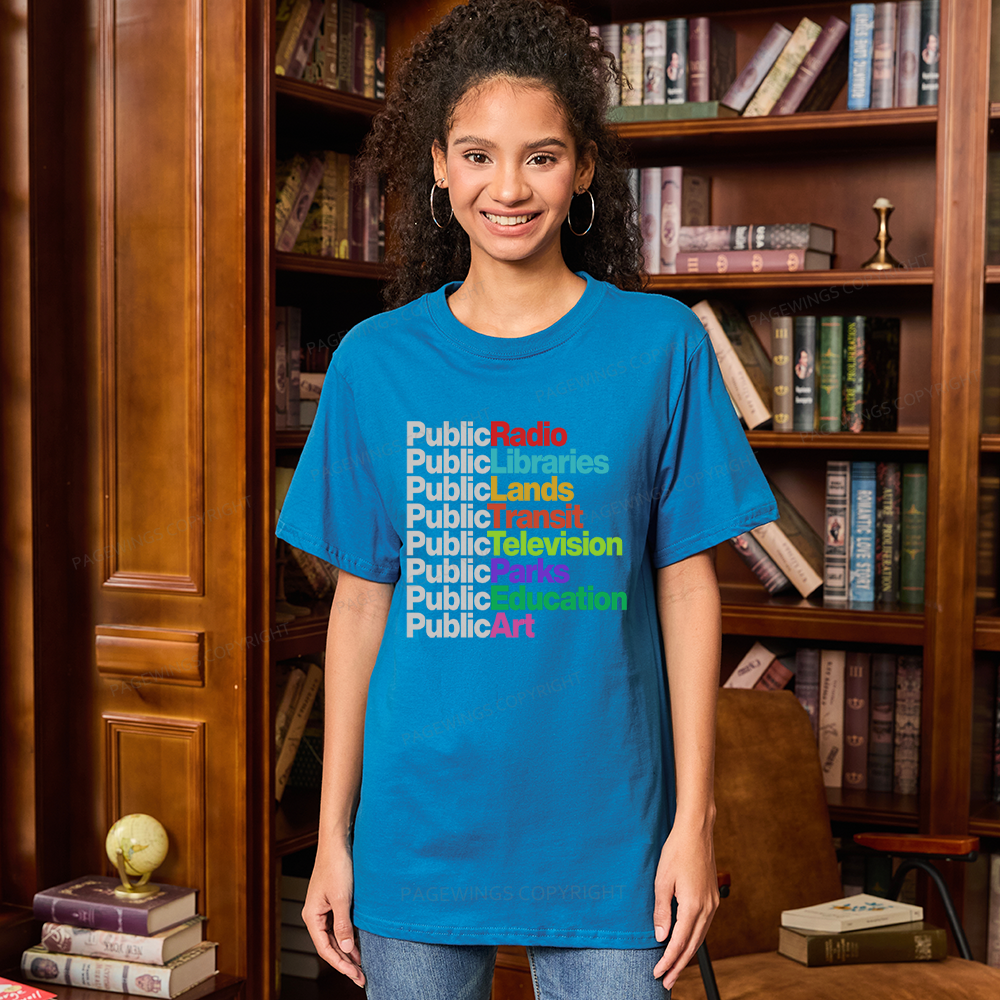 Pagewings Public Libraries Unisex Classic T-shirt