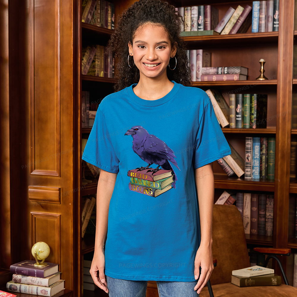 Pagewings Read Banned Books Unisex Classic T-shirt