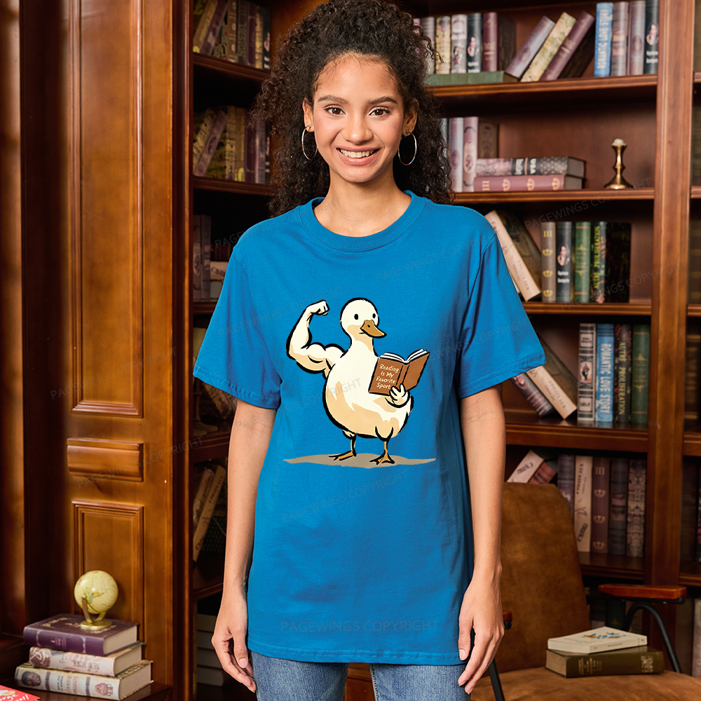 Pagewings Reading is My Favorite Sport Unisex Classic T-shirt
